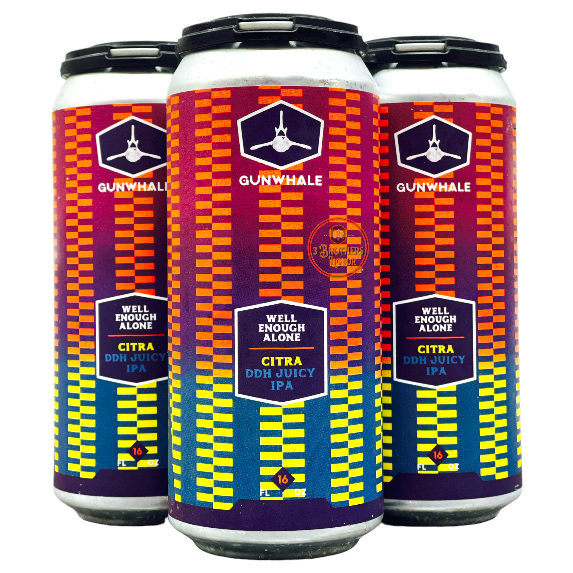 Gunwhale “Well Enough Alone” Citra DDH Juicy IPA – 3brothersliquor