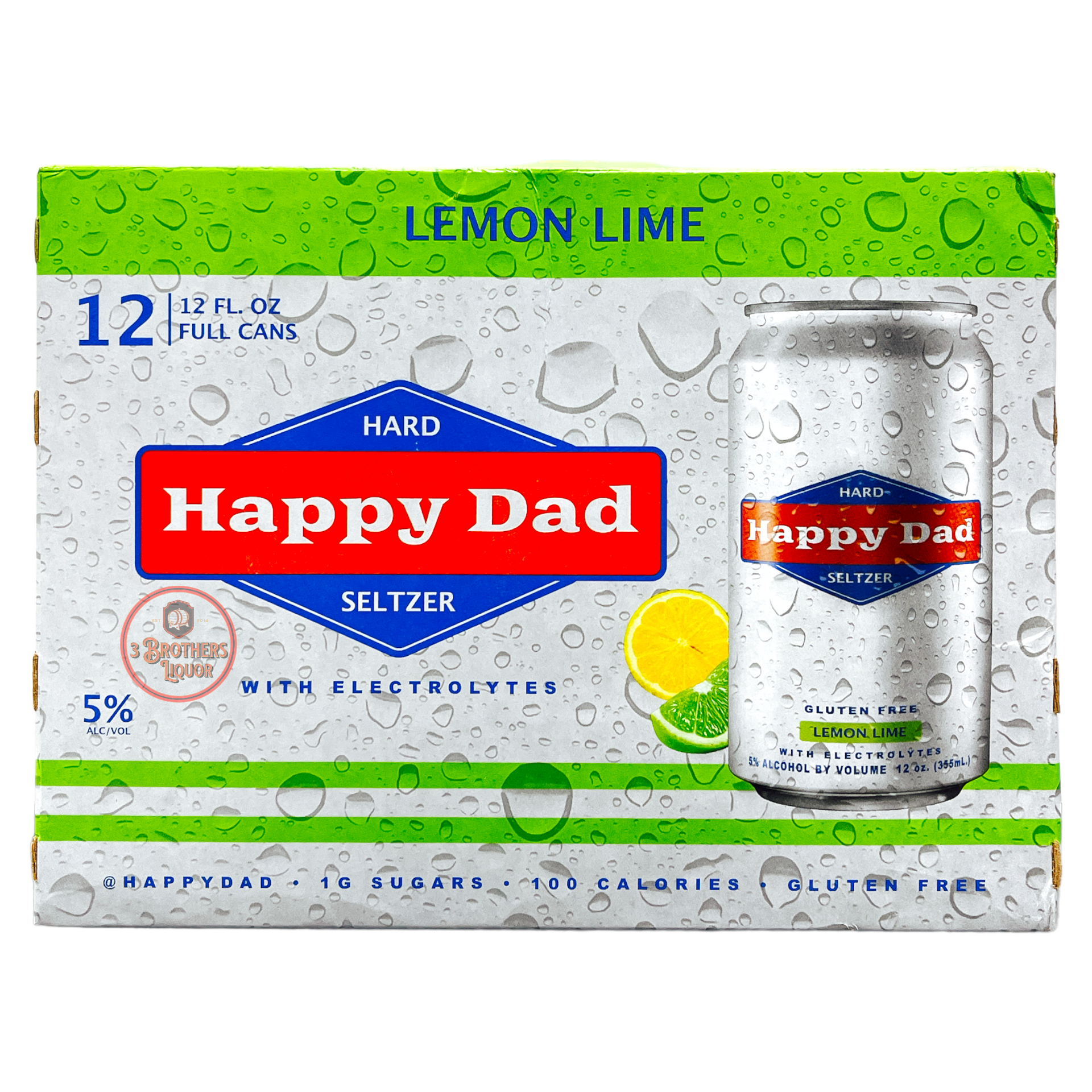追加分 ◆ Happy Happy Dad Hard Seltzer Lemon Lime Flavour Only (2022 Release