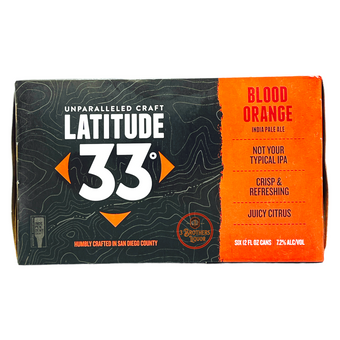 Latitude 33 Blood Orange IPA Latitude 33 Blood Orange IPA
