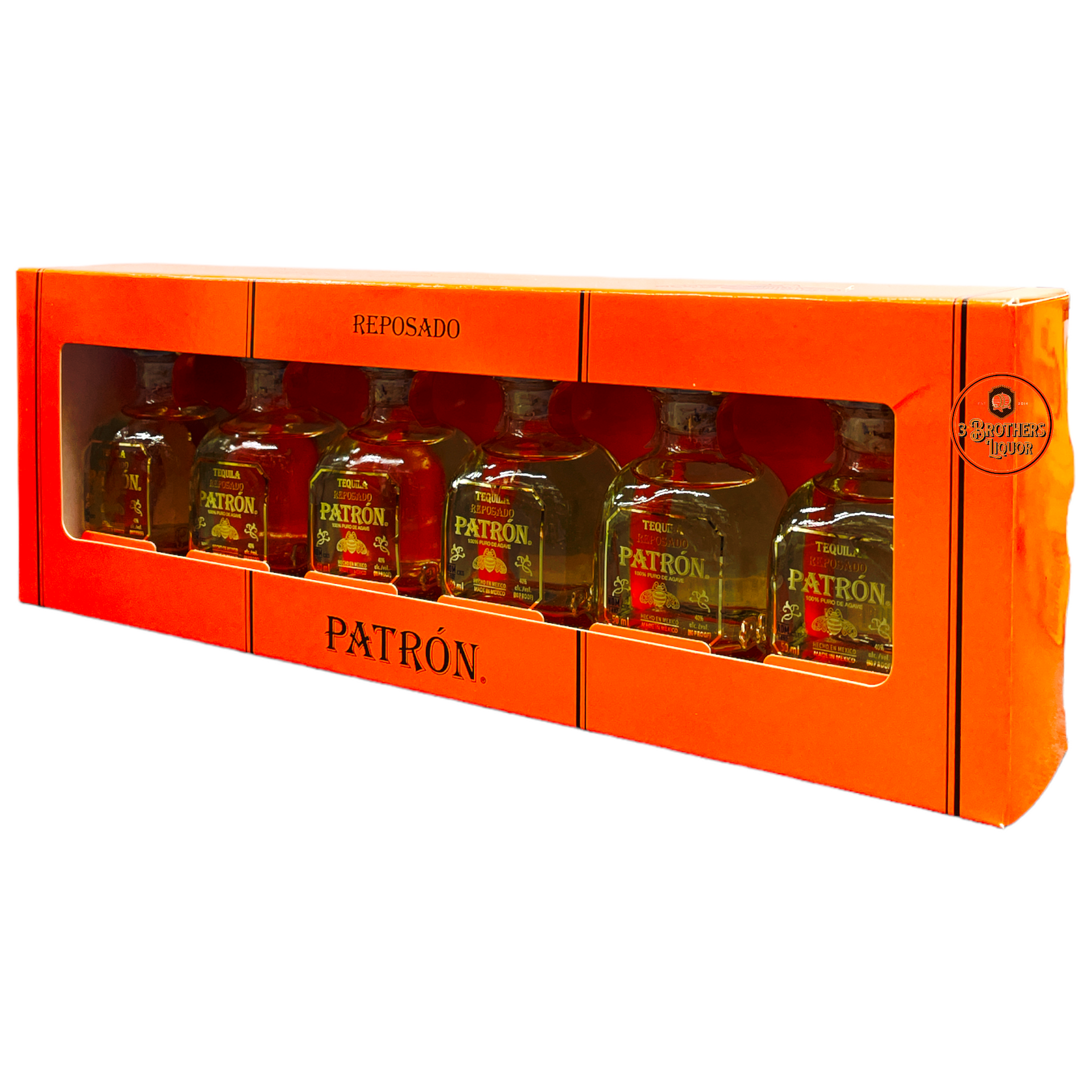PATRÓN テキーラ 4本ギフトセット2箱 Patron Silver Tequila Gift Set