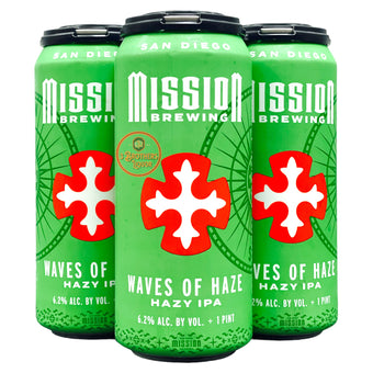 Mission Brewing Waves Of Haze Hazy IPA 6PK Cans - 3 Brothers Liquor