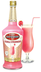 Bartenders "Tequila Strawberry" Cocktail.