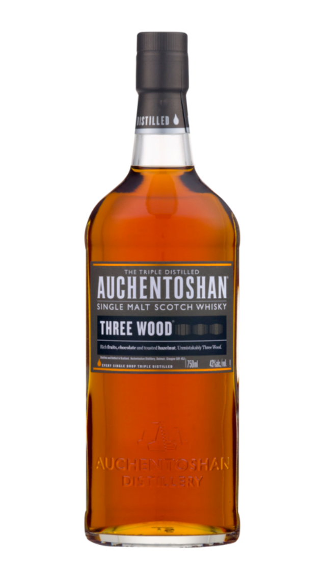 Auchentoshan Three Wood Single Malt Scotch Whisky – 3brothersliquor
