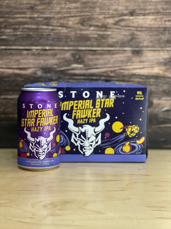 Stone Brewing Imperial Star Fawker Hazy IPA (6PK CANS) Stone Brewing Imperial Star Fawker Hazy IPA (6PK CANS)