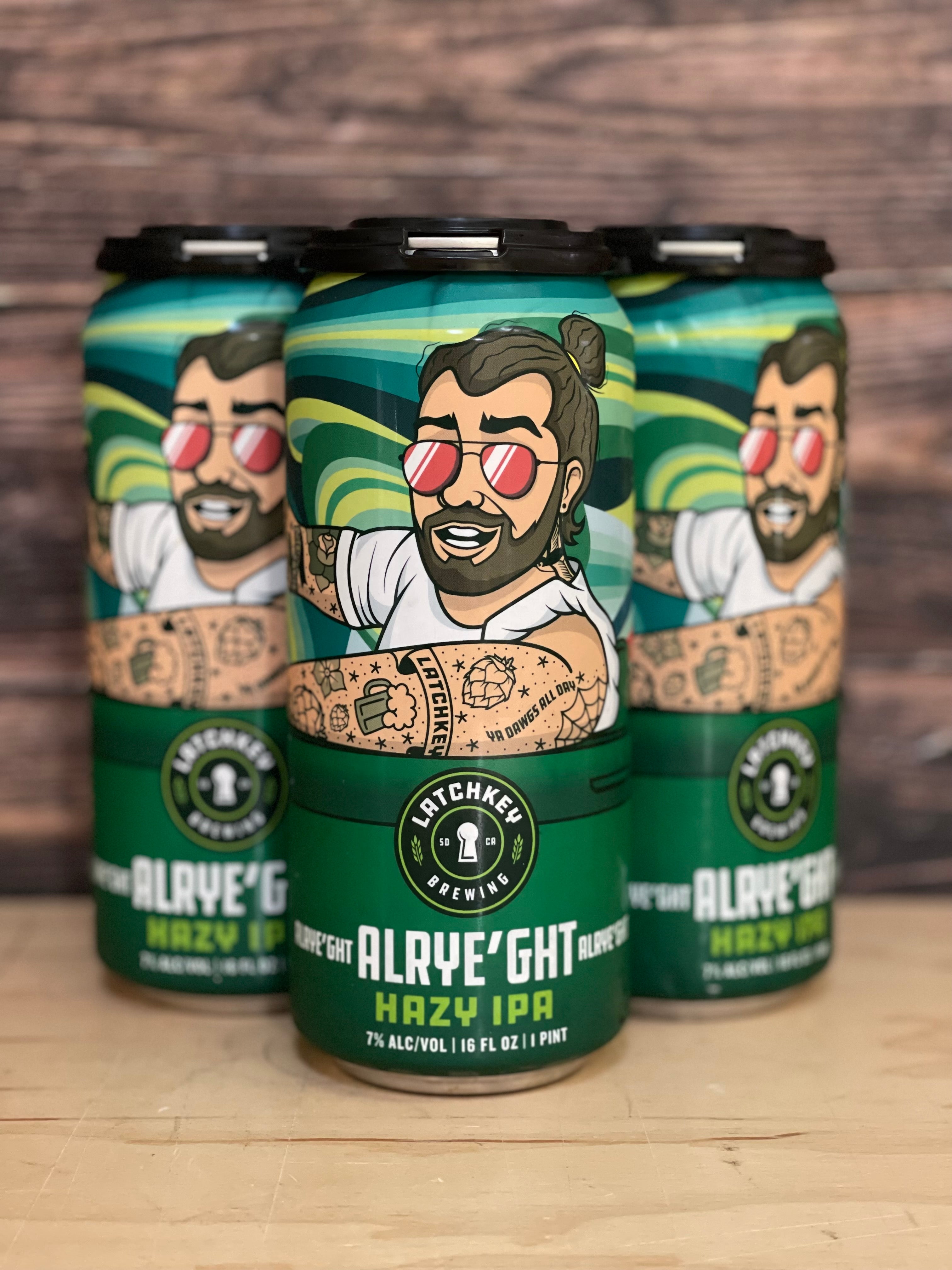 Latchkey Brewing Alarye’ght Alarye’ght Alarye’ght Hazy IPA