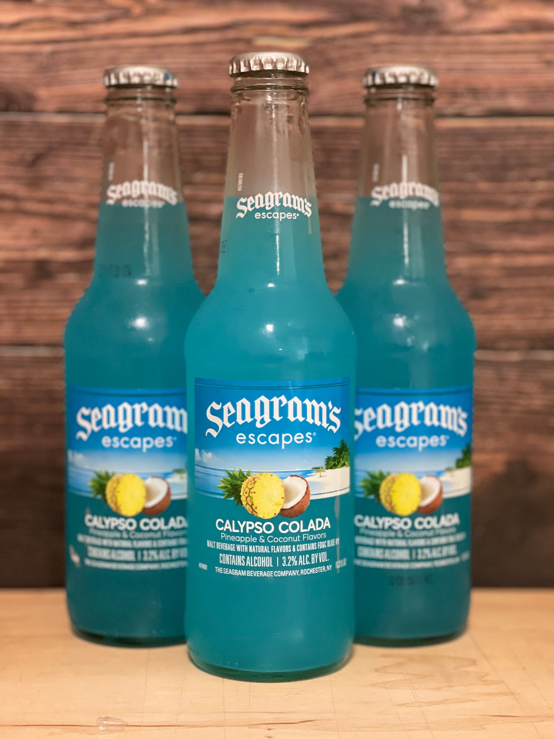 Seagram's Escapes Calypso Colada Pineapple Coconut Malt Beverage