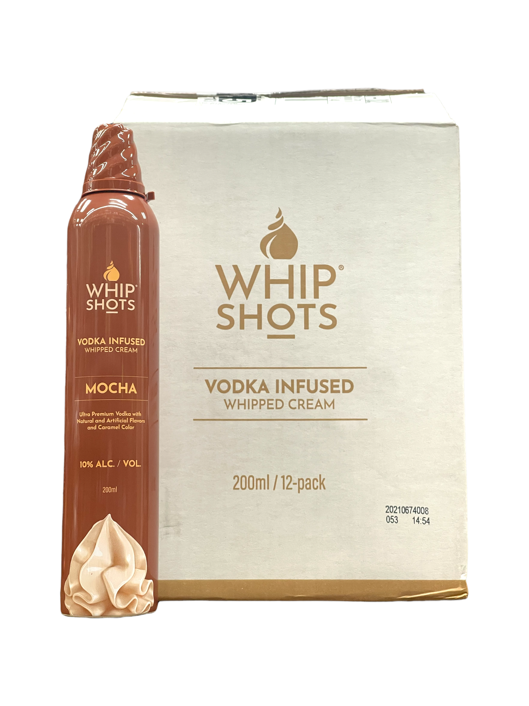 Whip Shots Mocha Vodka Infused Whipped Cream (Full Case 12 Cans) –  3brothersliquor