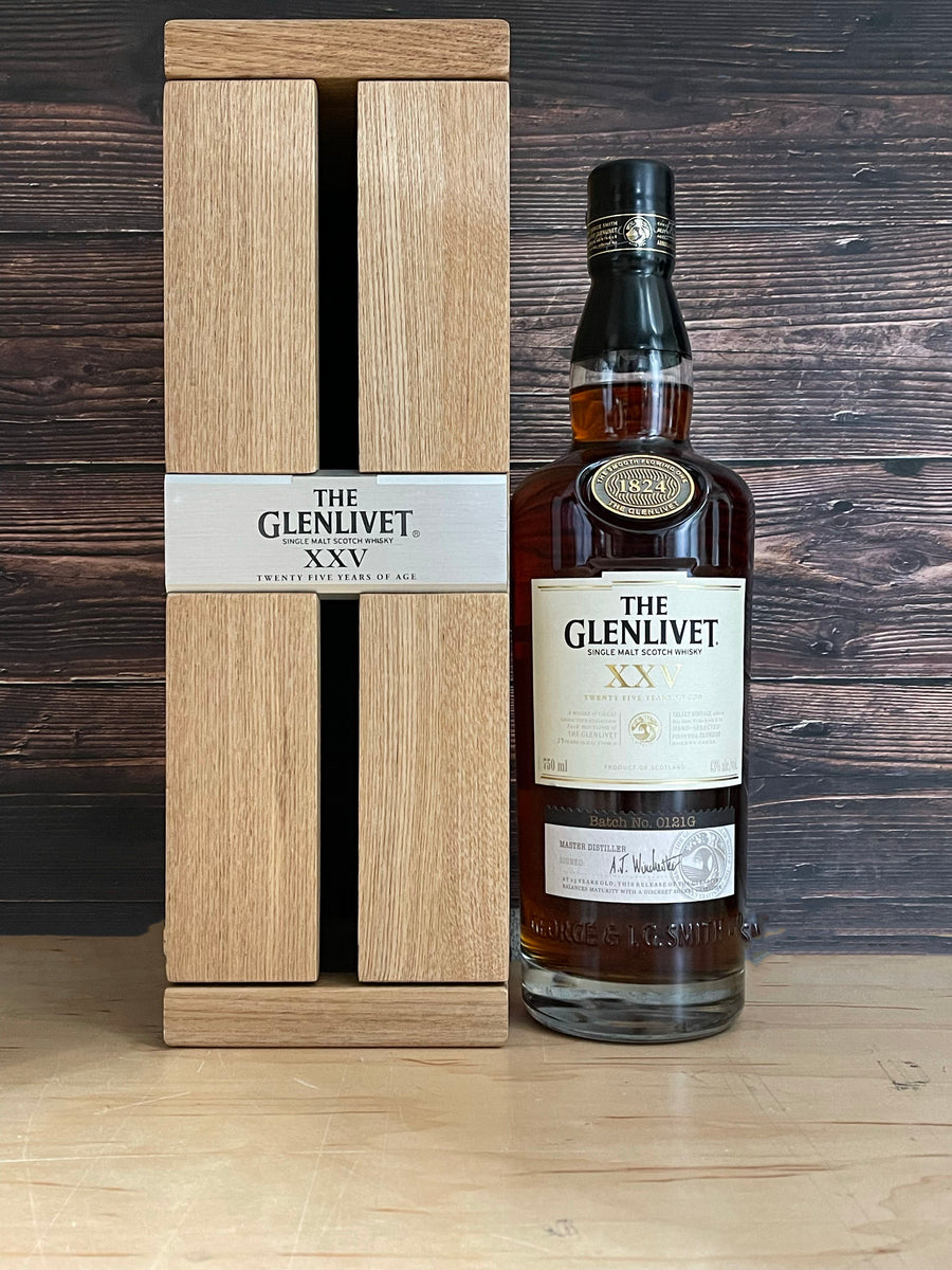 The Glenlivet XXV 25yr Single Malt Scotch Whisky W/ Gift Box