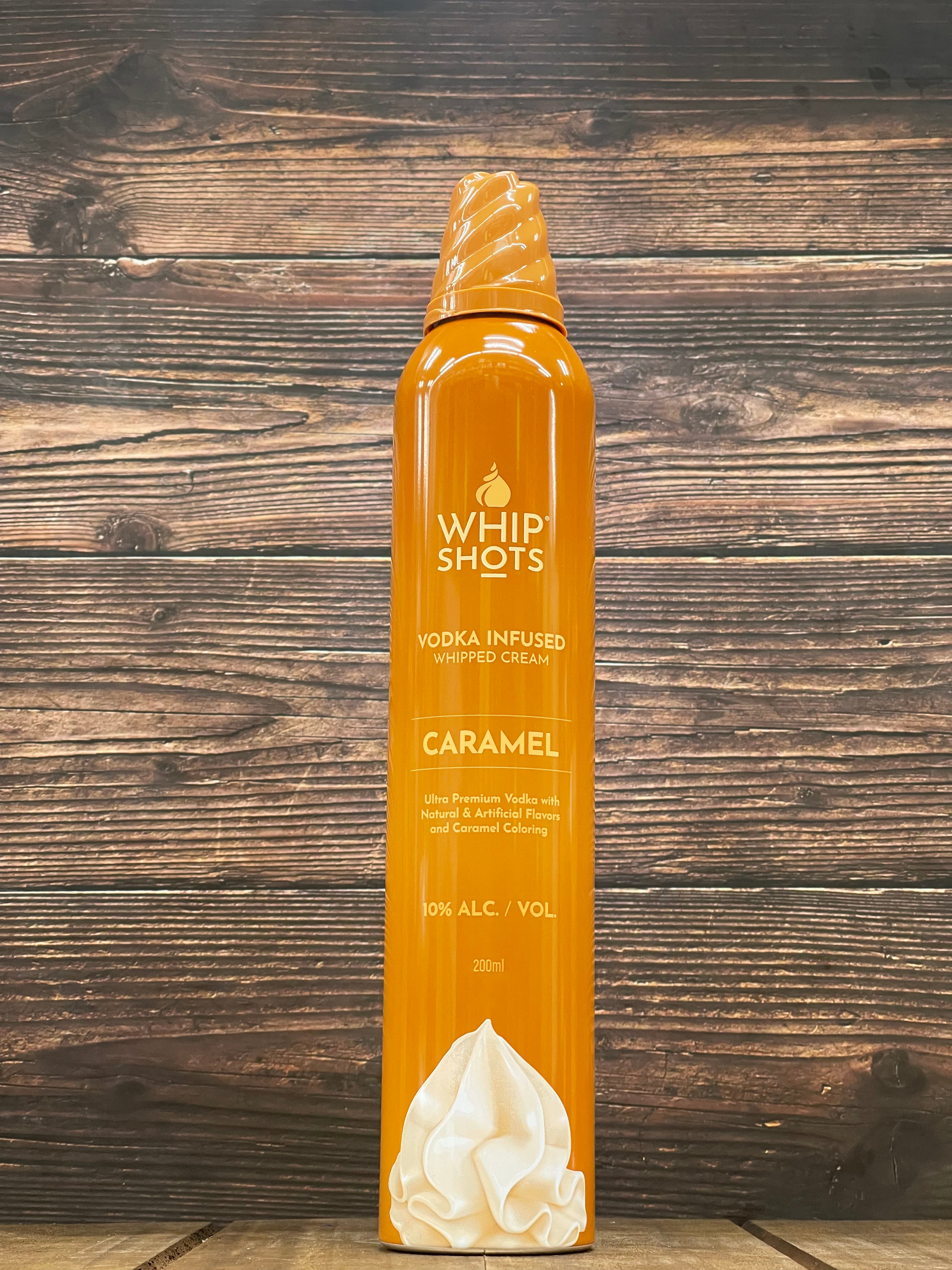 Whip Shots Vodka Infused Caramel Whipped Cream Case (24x50ML)
