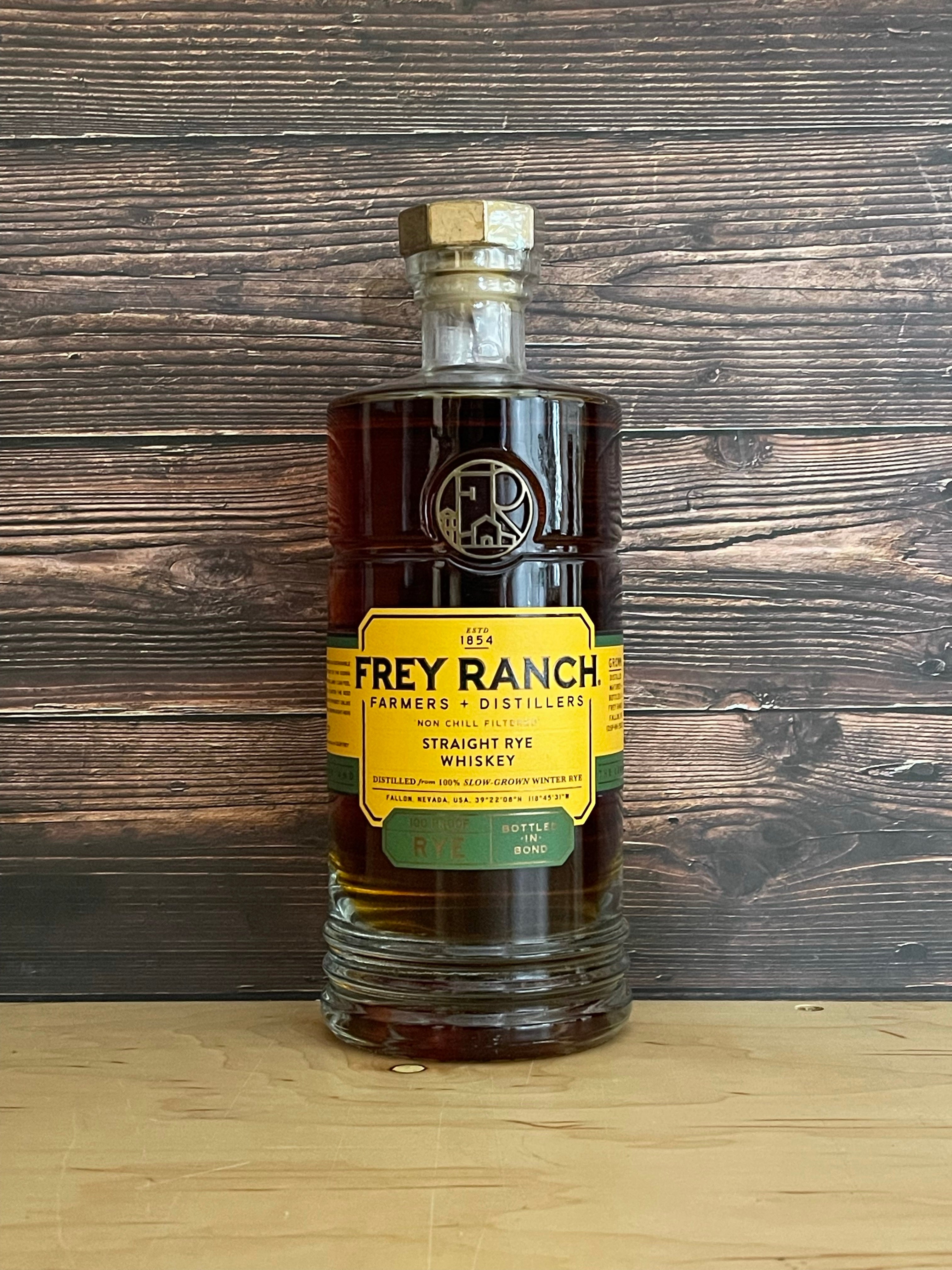 Frey Ranch Sib Rye Frey Ranch Straight Rye Bottled In Bond Whiskey – 3brothersliquor