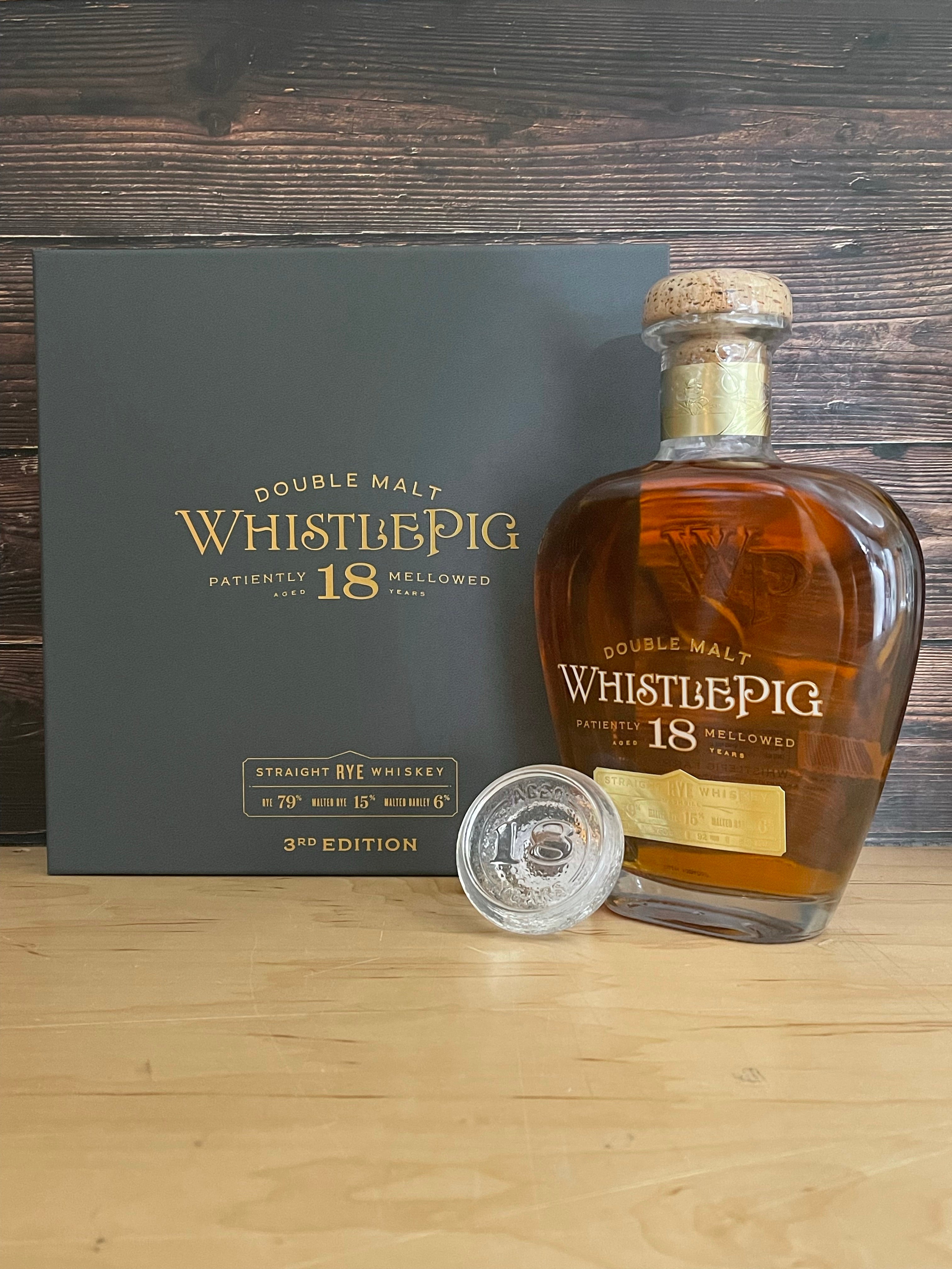 Buy WhistlePig 18 Year Old Rye Whiskey Release 1 [Gift Box