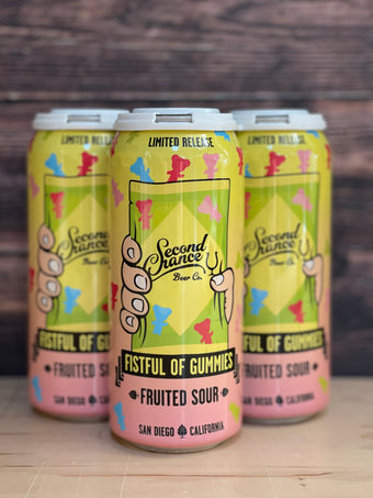 Second Chance Fistful Of Gummies Fruited Sour Beer - 3 Brothers Liquor